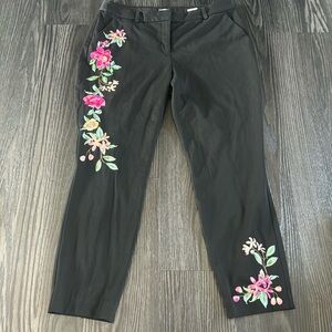 🍍EXPRESS FLORAL SLACKS🍍SZ 12R 🍍29” inseam🍍